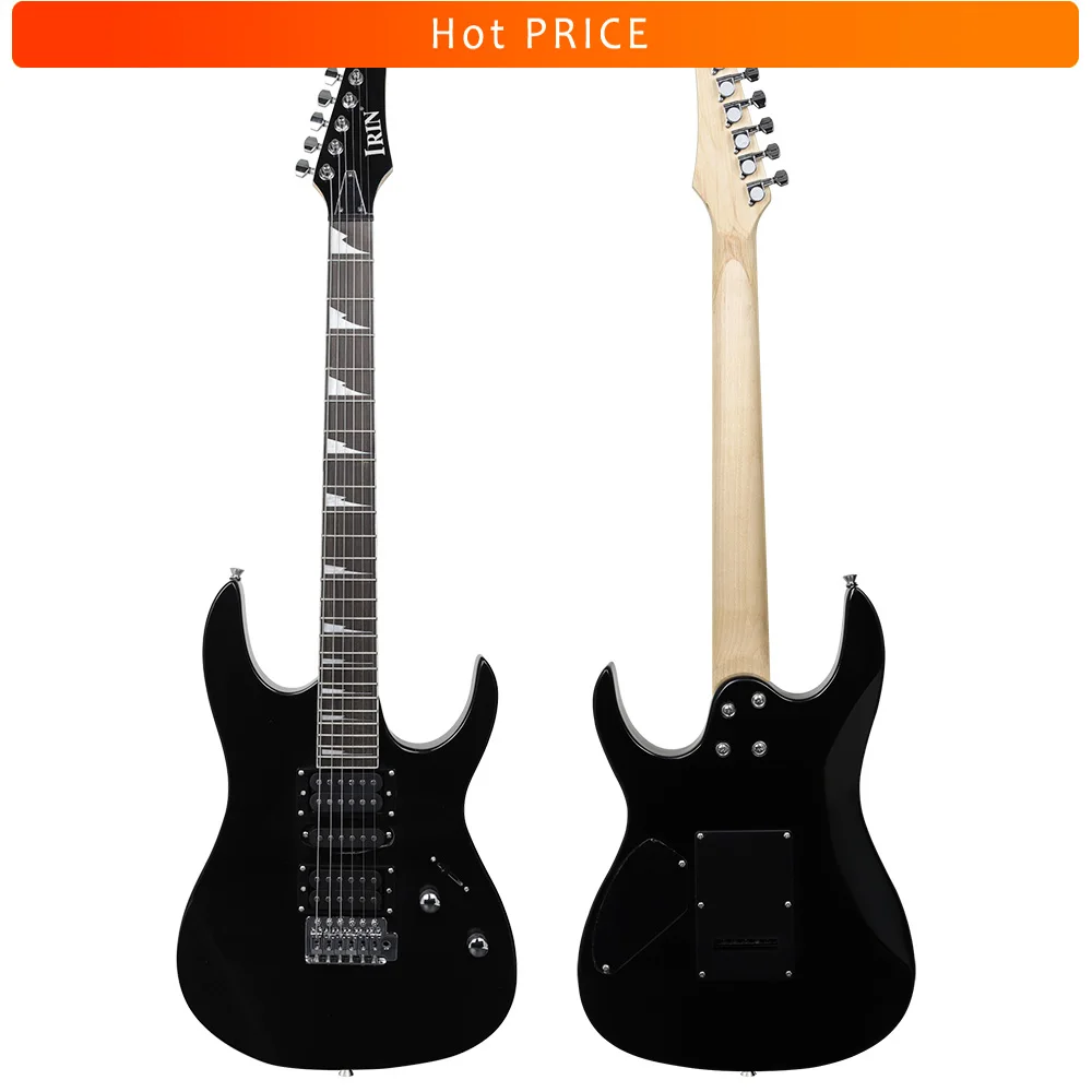 6 Strings 24 Frets Electric Guitar Maple Body Electric Guitar Guitarra With Bag Speaker Necessary Guitar Parts & Accessories - Image 2