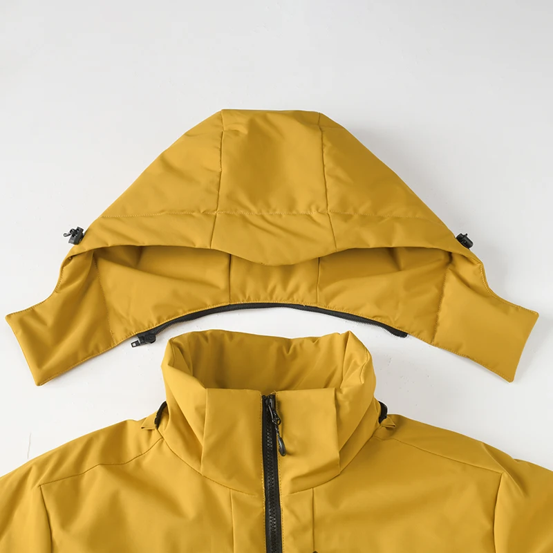 JNLN Warm Fleece Jacket Men Women Waterproof Windproof Winter Coat Unisex Outdoor Hiking Camping Skiing Climbing Windbreaker - Image 4