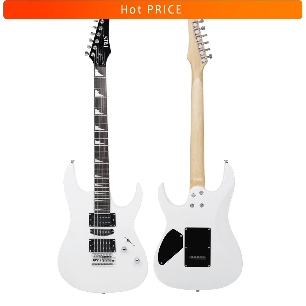 6 Strings 24 Frets Electric Guitar Maple Body Electric Guitar Guitarra With Bag Speaker Necessary Guitar Parts & Accessories - Image 3