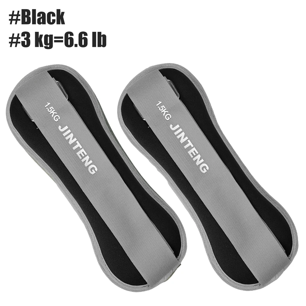 1Pair Wrist Ankle Weights 1kg, 2kg,3kg Strength Training Wrist Leg Arm Weight with Adjustable Strap, Jogging,Gymnastics,Aerobics - Image 7