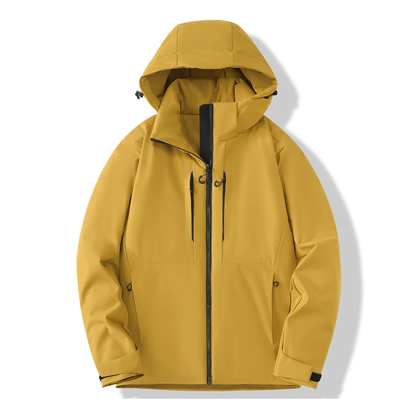 JNLN Warm Fleece Jacket Men Women Waterproof Windproof Winter Coat Unisex Outdoor Hiking Camping Skiing Climbing Windbreaker - Image 8