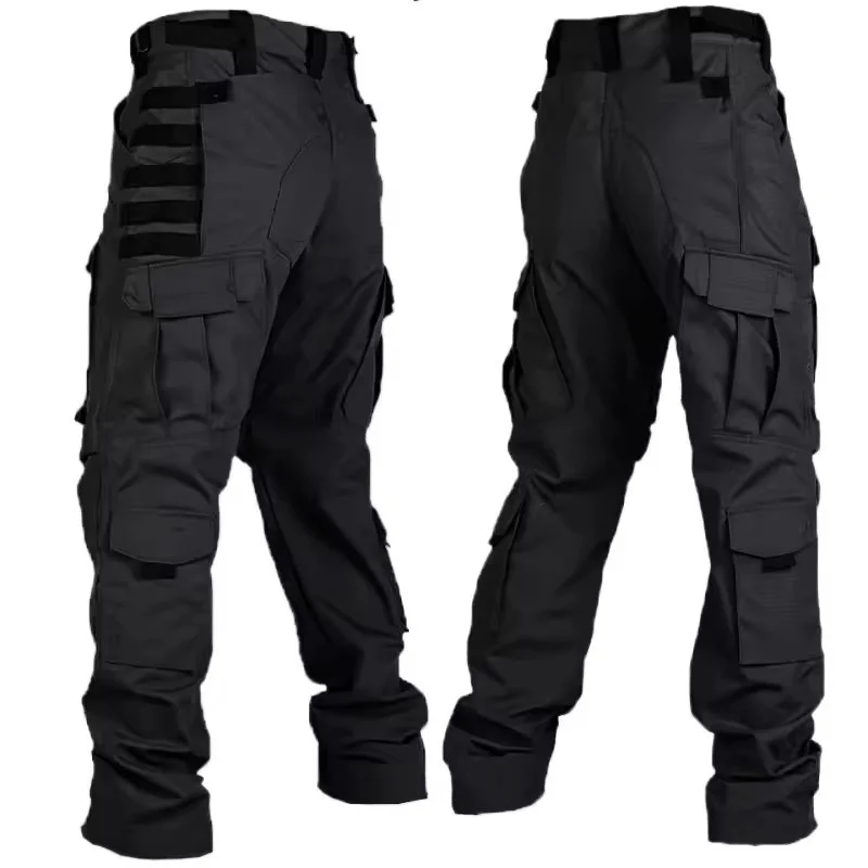 Field Combat Tactical Pants Men's Multi-pocket Multicam Camouflage Training Work Trousers Outdoor Hunting Waterproof Cargo Pants - Image 3