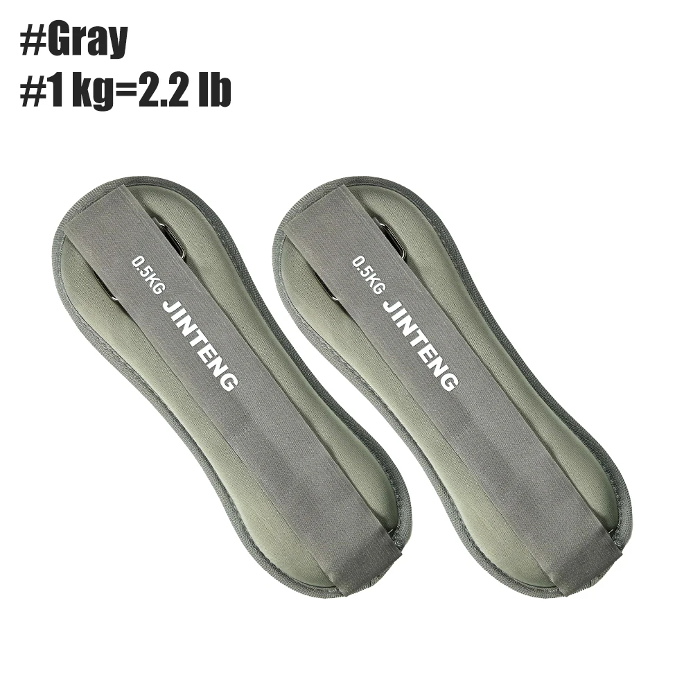 1Pair Wrist Ankle Weights 1kg, 2kg,3kg Strength Training Wrist Leg Arm Weight with Adjustable Strap, Jogging,Gymnastics,Aerobics - Image 12