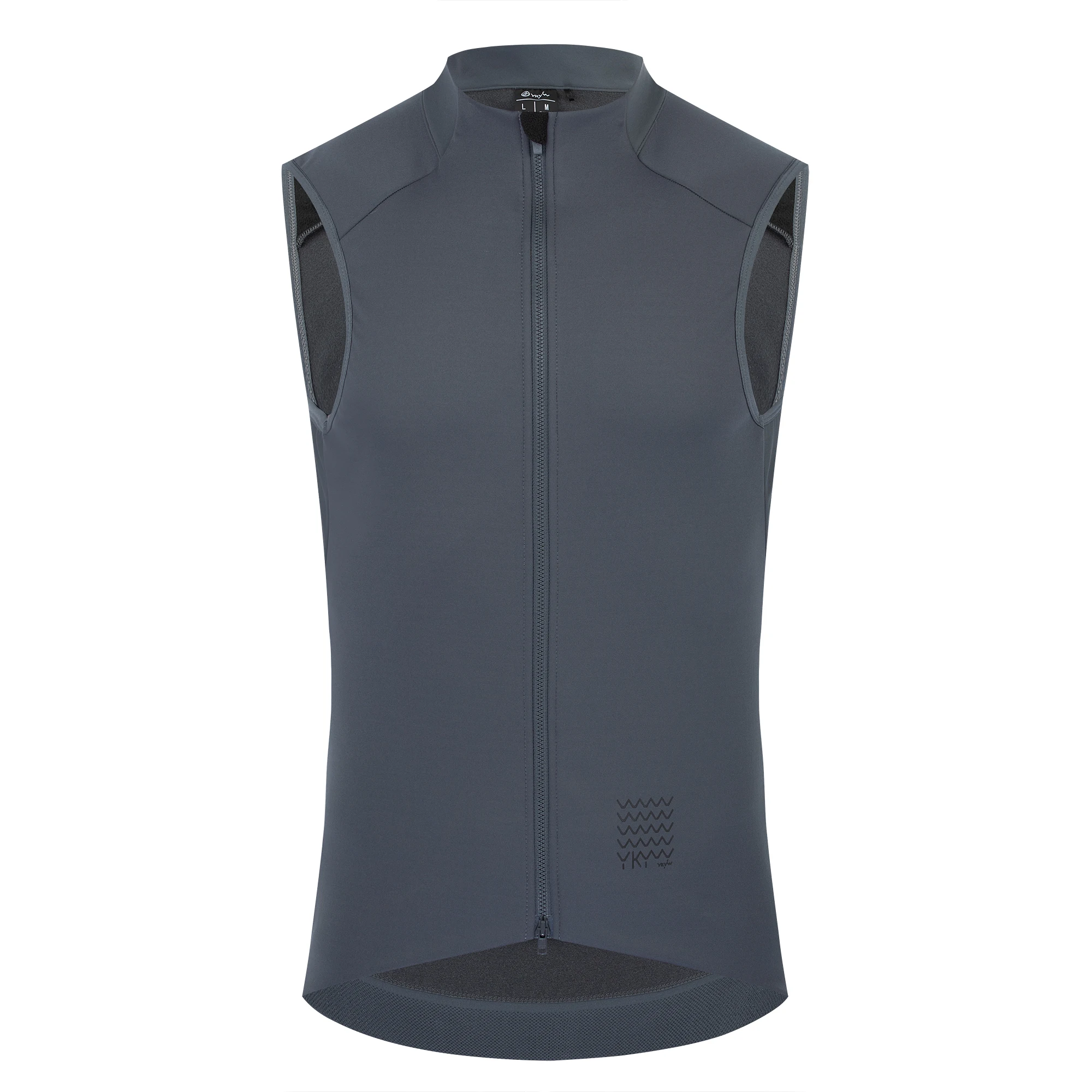 YKYWBIKE Cycling Gilet Bicycle Vest Thermal Winter Windproof 2 Way Zippers Road Bike Anti-Splash Cycling Windbreaker - Image 8