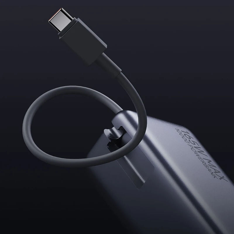 Xiaomi Power Bank 10000 165W PB1165MI Integrated USB C Cable LED Display Portable Charger For Macbook iPhone 15 Xiaomi 14 Pro - Image 3